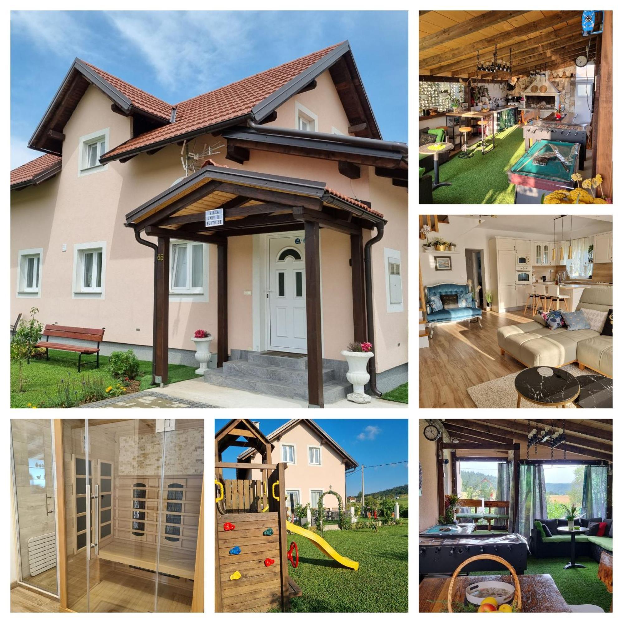 Villa Lady Di Plitvice Vrhovine Buitenkant foto