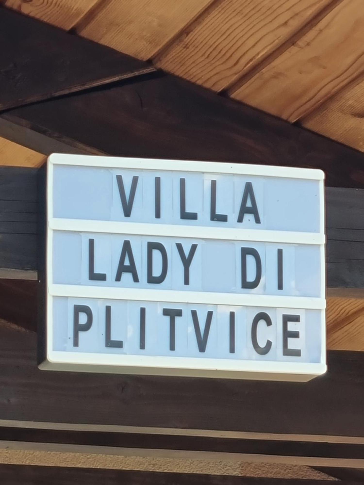 Villa Lady Di Plitvice Vrhovine Buitenkant foto